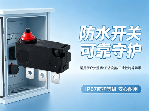 潮湿环境设备频繁短路？IP67防水微动开关解决触点氧化难题
